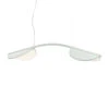 FLOS Almendra Arch LED Hanging Light, Long, White -Lighthouse Shop 10000241