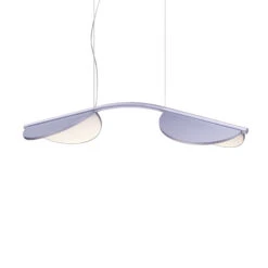 FLOS Almendra Arch LED Hanging Light, Short, Lilac