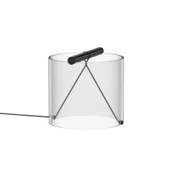 FLOS To-Tie T1 LED Table Lamp, Black