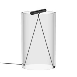 FLOS To-Tie T2 LED Table Lamp, Black