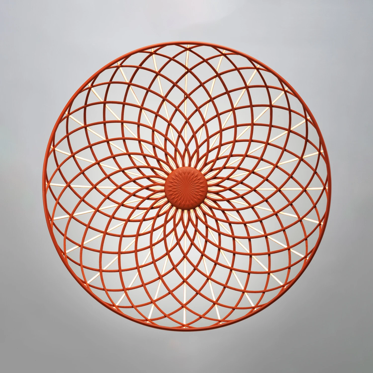 FLOS Skynest LED Pendant Light, Red 5 FLOS Skynest LED Pendant Light, Red - Image 3