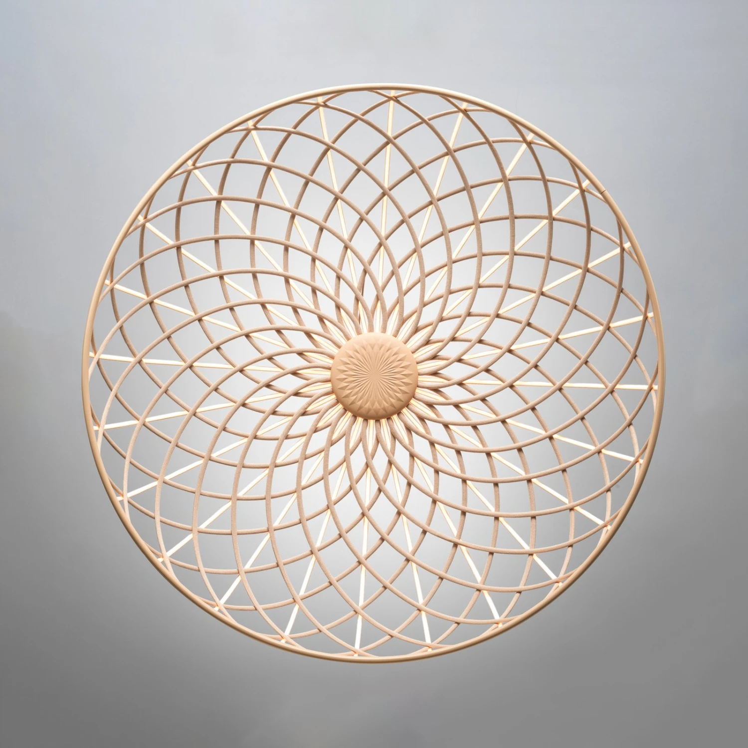 FLOS Skynest LED Pendant Light, Light Brown 4 FLOS Skynest LED Pendant Light, Light Brown - Image 2