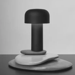 FLOS Bellhop Rechargeable LED Table Lamp, Black -Lighthouse Shop 10008950 5
