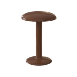 FLOS Gustave LED Table Lamp, Battery 927 Brown