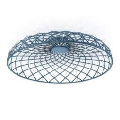 FLOS Skynest LED Ceiling Light, Blue -Lighthouse Shop 10014123 1