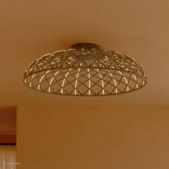 FLOS Skynest LED Ceiling Light, Light Brown
