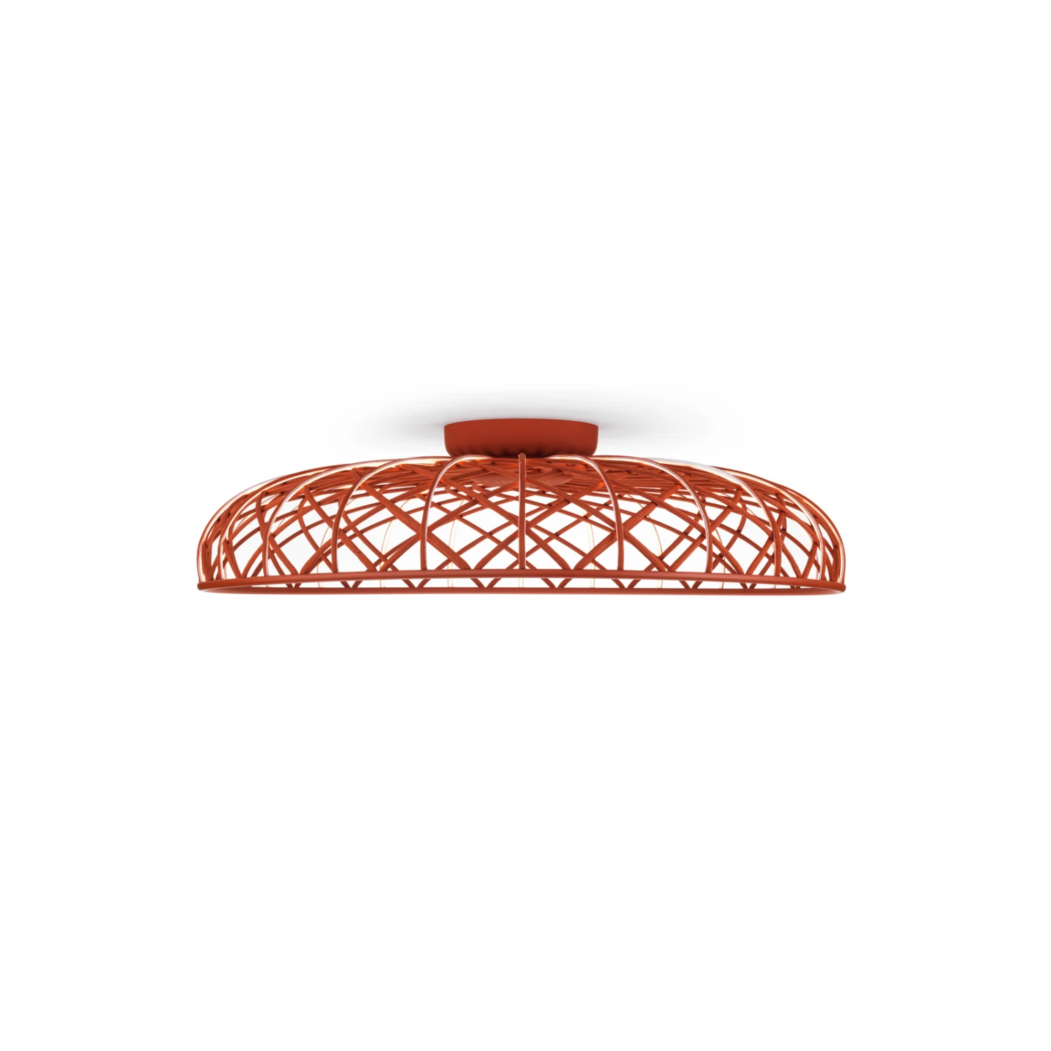 FLOS Skynest LED Ceiling Light, Red 4 FLOS Skynest LED Ceiling Light, Red - Image 2