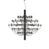 FLOS 2097/75 LED Chandelier, Clear, Black -Lighthouse Shop 10014135