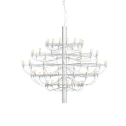 FLOS 2097/75 LED Chandelier, Frosted, White