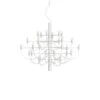 FLOS 2097/30 LED Chandelier, Clear, White -Lighthouse Shop 10014166