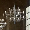 FLOS 2097/30 LED Chandelier, Frosted, White 1 FLOS 2097/30 LED Chandelier, Frosted, White -Lighthouse Shop 10014167