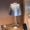FLOS Miss K - Philippe Starck Table Lamp, Silver 1 FLOS Miss K - Philippe Starck Table Lamp, Silver -Lighthouse Shop 3510015