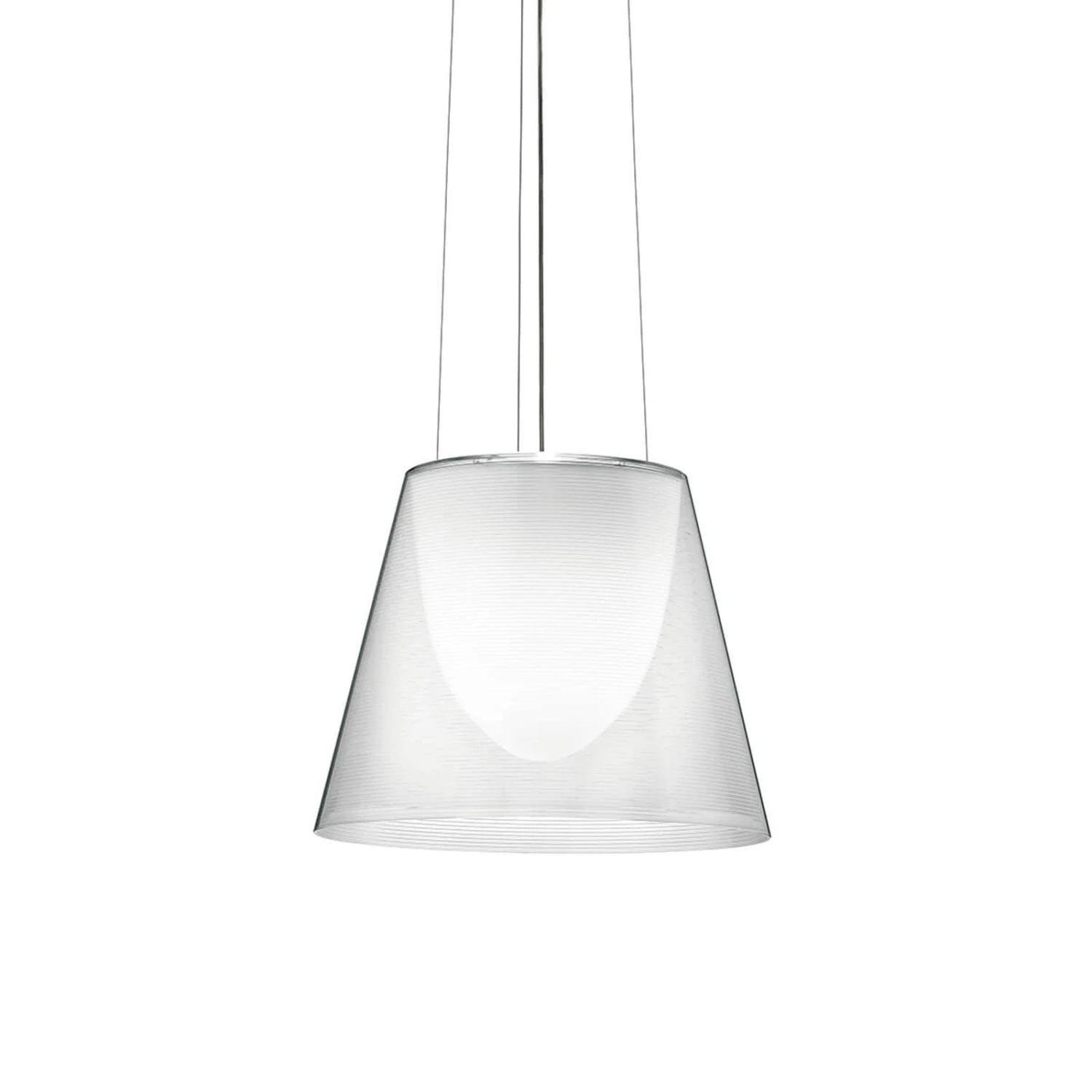 FLOS KTribe S2 Hanging Light, Transparent 4 FLOS KTribe S2 Hanging Light, Transparent - Image 2