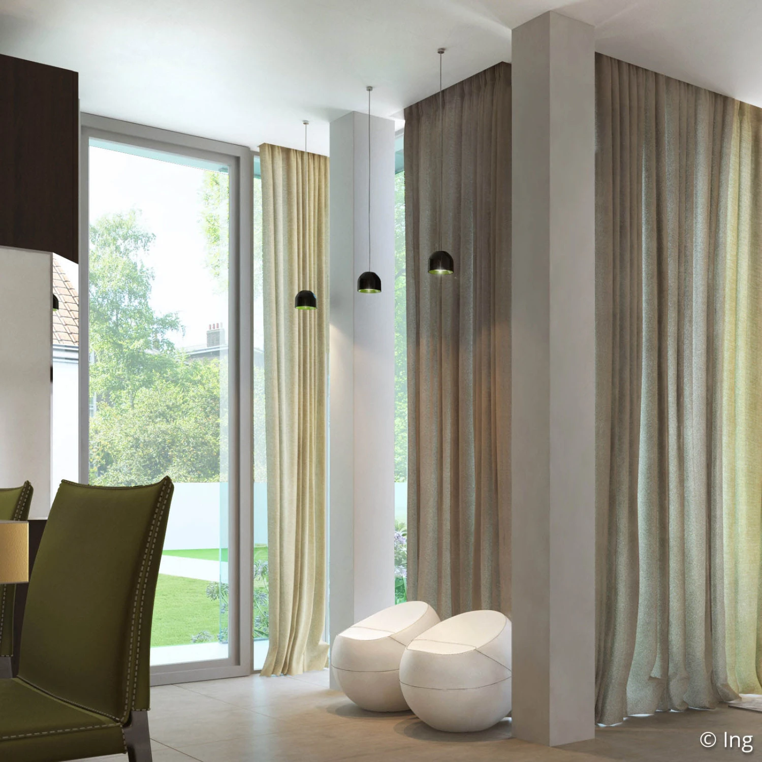 FLOS Wan S - Black Pendant Light, Small 10 FLOS Wan S - Black Pendant Light, Small - Image 8