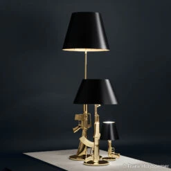 FLOS Table Gun - Table Lamp, Gold -Lighthouse Shop 3510106 3