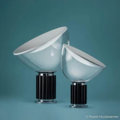 FLOS Taccia Table Lamp, Black -Lighthouse Shop 3510109 2