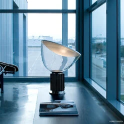 FLOS Taccia Table Lamp, Black -Lighthouse Shop 3510109 3