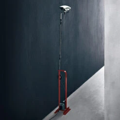 FLOS Toio - Industrial Design Floor Lamp, Red
