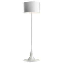 FLOS Spun Light F - White Floor Lamp -Lighthouse Shop 3510142 2