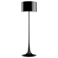 FLOS Spun Light F - Black Floor Lamp -Lighthouse Shop 3510143 4