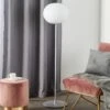 FLOS Glo-Ball Floor 1 Floor Lamp, Matt Silver 2 FLOS Glo-Ball Floor 1 Floor Lamp, Matt Silver -Lighthouse Shop 3510146
