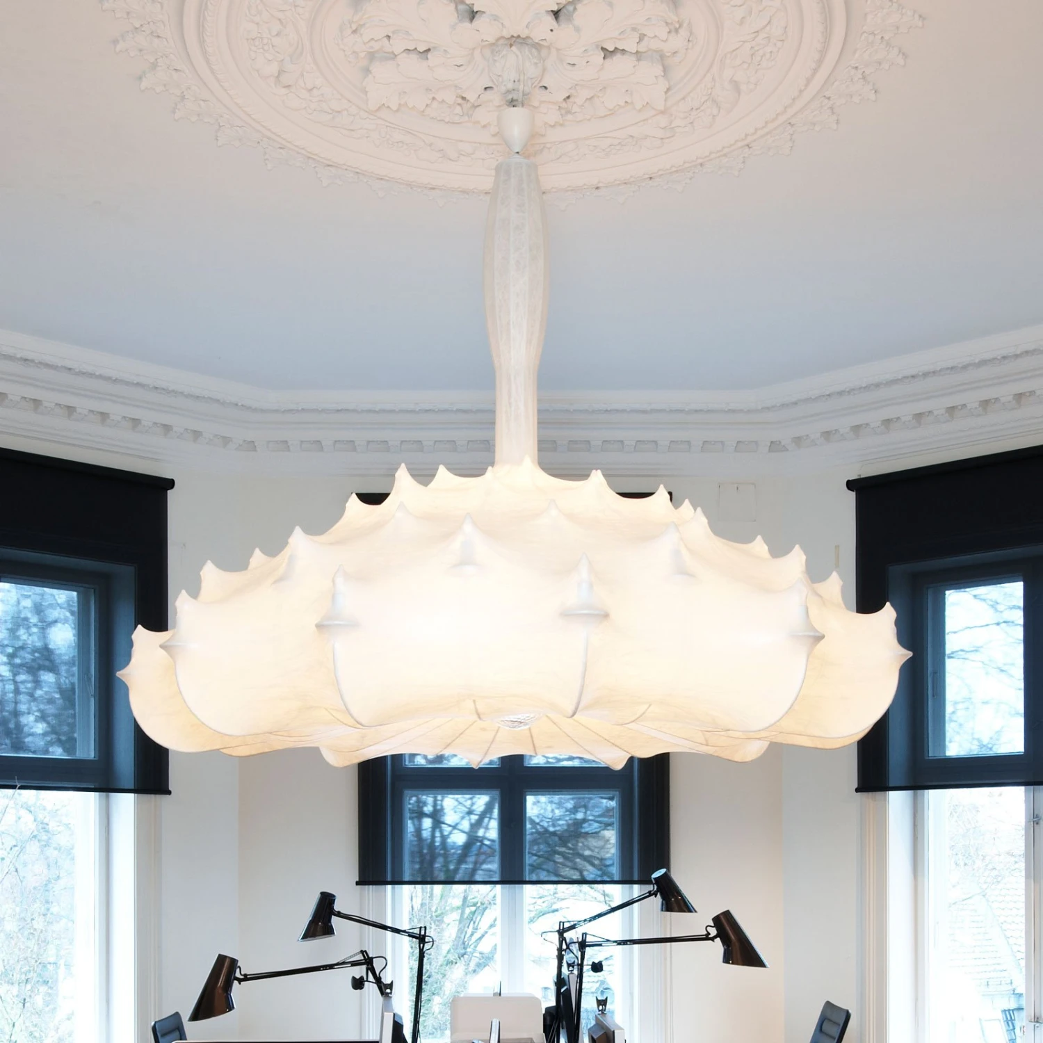 FLOS Zeppelin 1 Hanging Light, 110 Cm Ø, 10m Cable 8 FLOS Zeppelin 1 Hanging Light, 110 Cm Ø, 10m Cable - Image 6