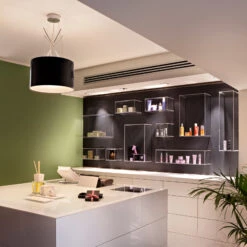 FLOS Ray S Hanging Light, Black -Lighthouse Shop 3510161 4