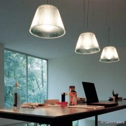 FLOS Romeo Moon S1 - Transparent Hanging Light -Lighthouse Shop 3510174 3