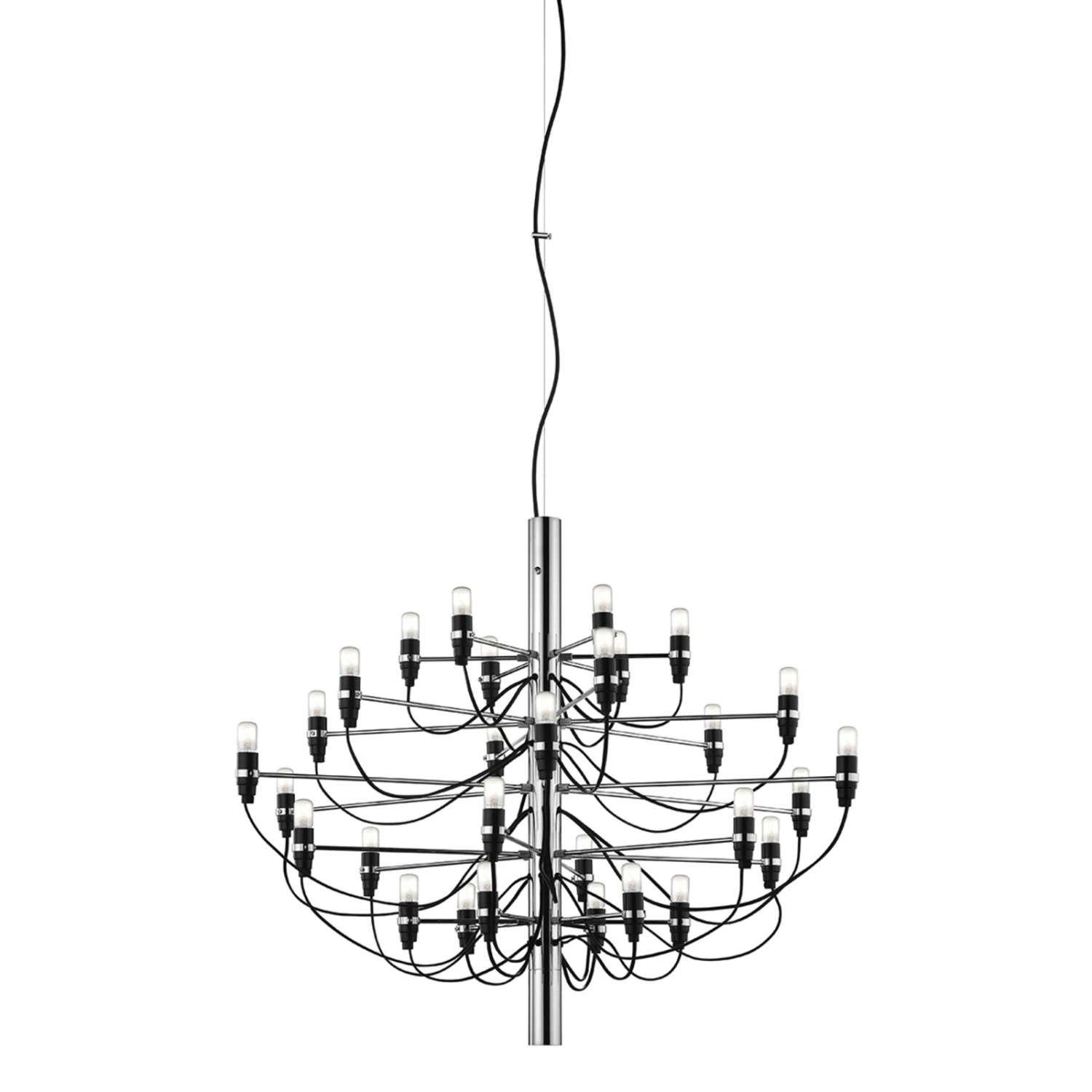 FLOS 2097 - Chandelier, 50-bulb, Chrome 6 FLOS 2097 - Chandelier, 50-bulb, Chrome - Image 4
