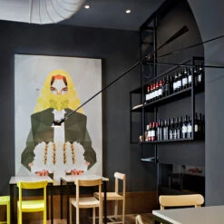 FLOS 265 Steel Wall Light, Black -Lighthouse Shop 3510202 2