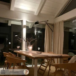 FLOS 265 Steel Wall Light, Black -Lighthouse Shop 3510202 6