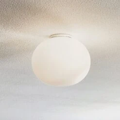 FLOS Glo-Ball C/W Zero Ceiling Light