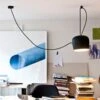 FLOS AIM LED Designer Pendant Light, Black