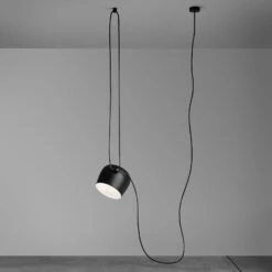 FLOS AIM LED Designer Pendant Light, Black -Lighthouse Shop 3510271 7