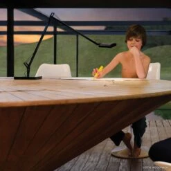 FLOS Kelvin LED Table Lamp In Black -Lighthouse Shop 3510280 5