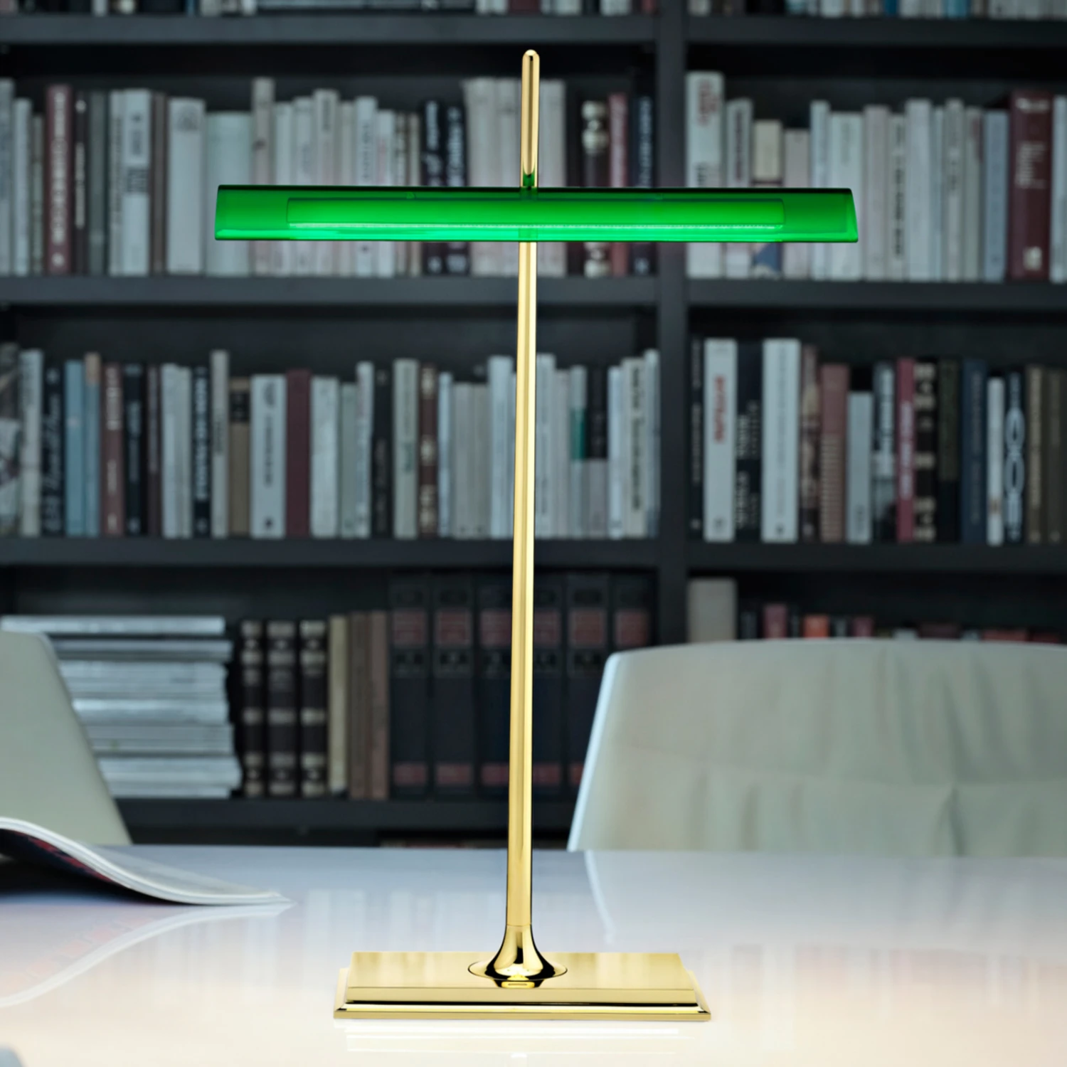 FLOS Goldman - Table Lamp With USB, Green 3 FLOS Goldman - Table Lamp With USB, Green