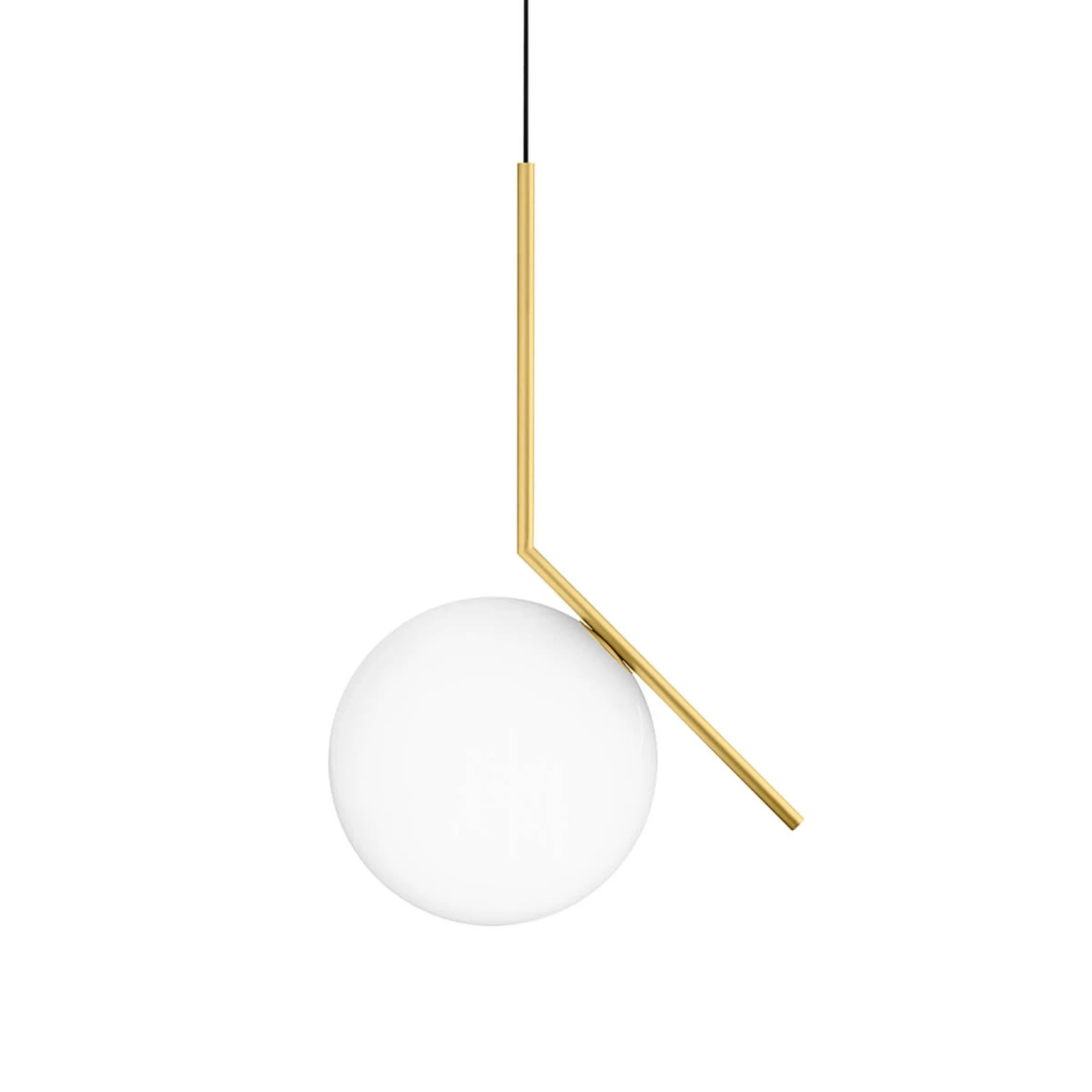 FLOS IC S2 Designer Pendant Light, Brass 9 FLOS IC S2 Designer Pendant Light, Brass - Image 7