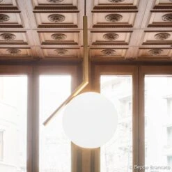FLOS IC S2 Designer Pendant Light, Brass 17 FLOS IC S2 Designer Pendant Light, Brass -Lighthouse Shop 3510300 7