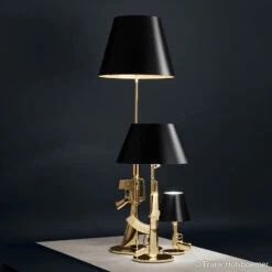 FLOS Beside Gun Designer Table Lamp, Gold -Lighthouse Shop 3510308 7