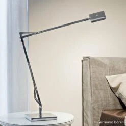 FLOS Kelvin Edge - LED Desk Lamp Anthracite