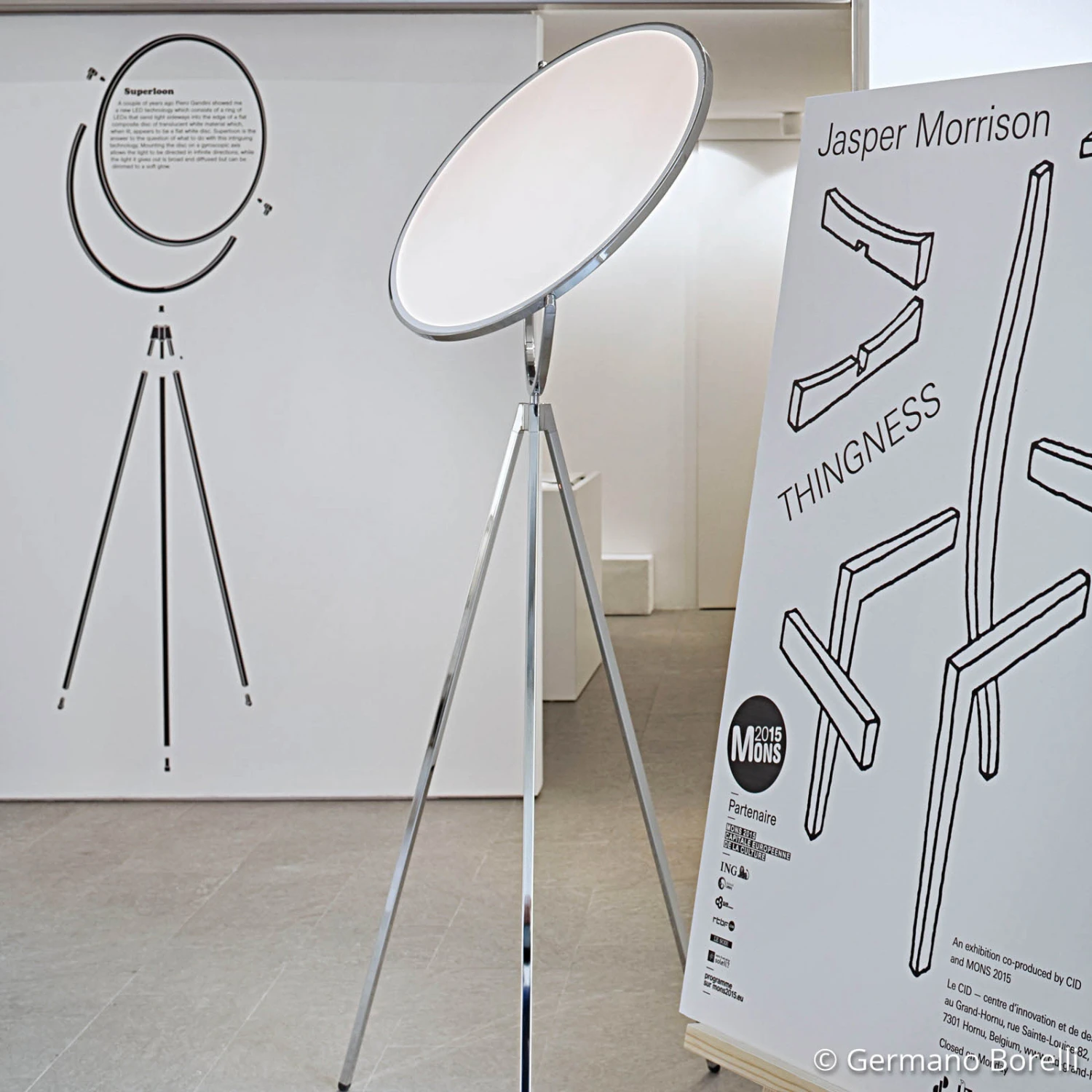 FLOS Superloon - Designer Floor Lamp, Chrome 6 FLOS Superloon - Designer Floor Lamp, Chrome - Image 4