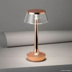 Flos Bon Jour Unplugged LED Table Lamp, Copper -Lighthouse Shop 3510380 5