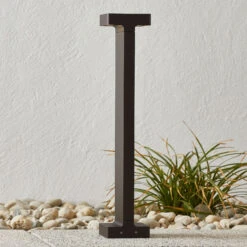 FLOS Casting T 100 - LED Pedestal Lamp 50 Cm Brown -Lighthouse Shop 3510391 1