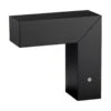 FLOS Adj LED 1 - LED Outdoor Wall Lamp, Black