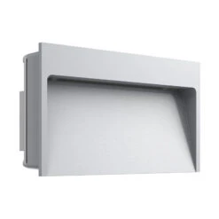 FLOS My Way - Wide LED Recessed Wall Light, Grey