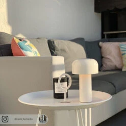 FLOS Bellhop Rechargeable LED Table Lamp White -Lighthouse Shop 3510494 2