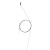 FLOS Wirering White LED Wall Light, Ring Black 1 FLOS Wirering White LED Wall Light, Ring Black -Lighthouse Shop 3510497