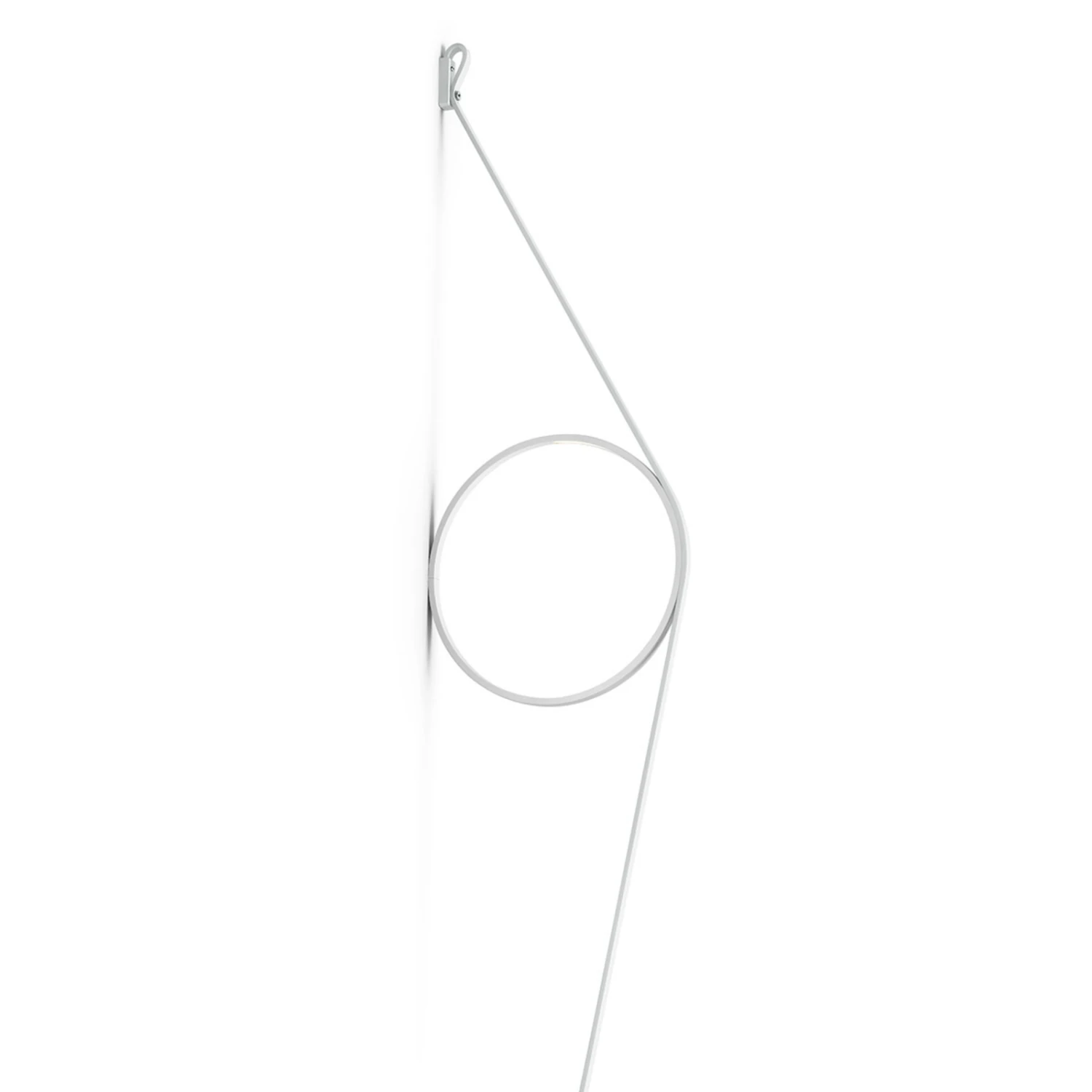 FLOS Wirering White LED Wall Light, Ring White 3 FLOS Wirering White LED Wall Light, Ring White