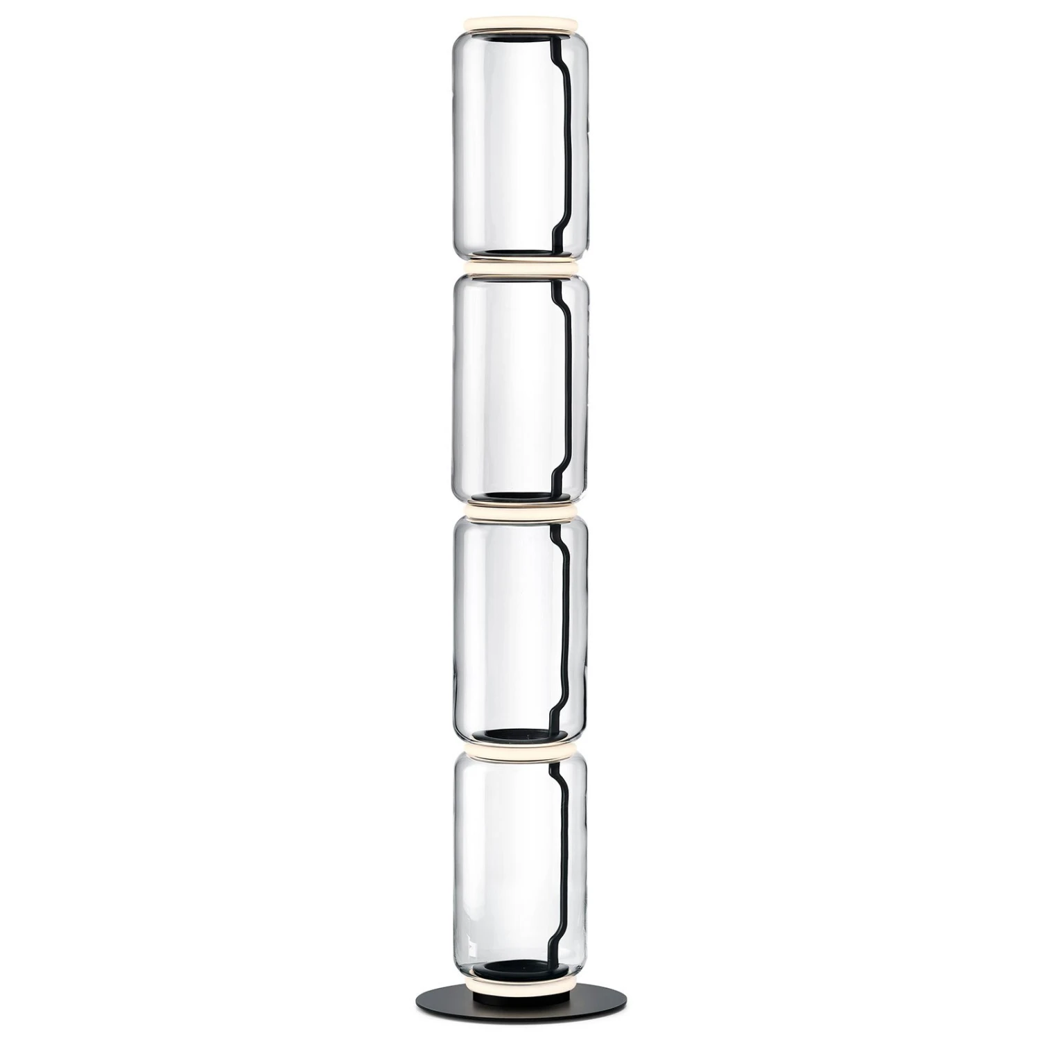 FLOS Noctambule 4 Low Cylinders, Small Base 3 FLOS Noctambule 4 Low Cylinders, Small Base