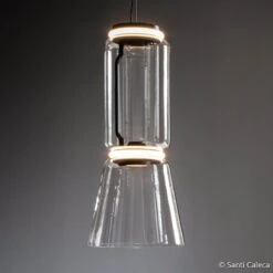 FLOS Noctambule Hanging Light 1 Low Cylinder, Cone -Lighthouse Shop 3510536 4